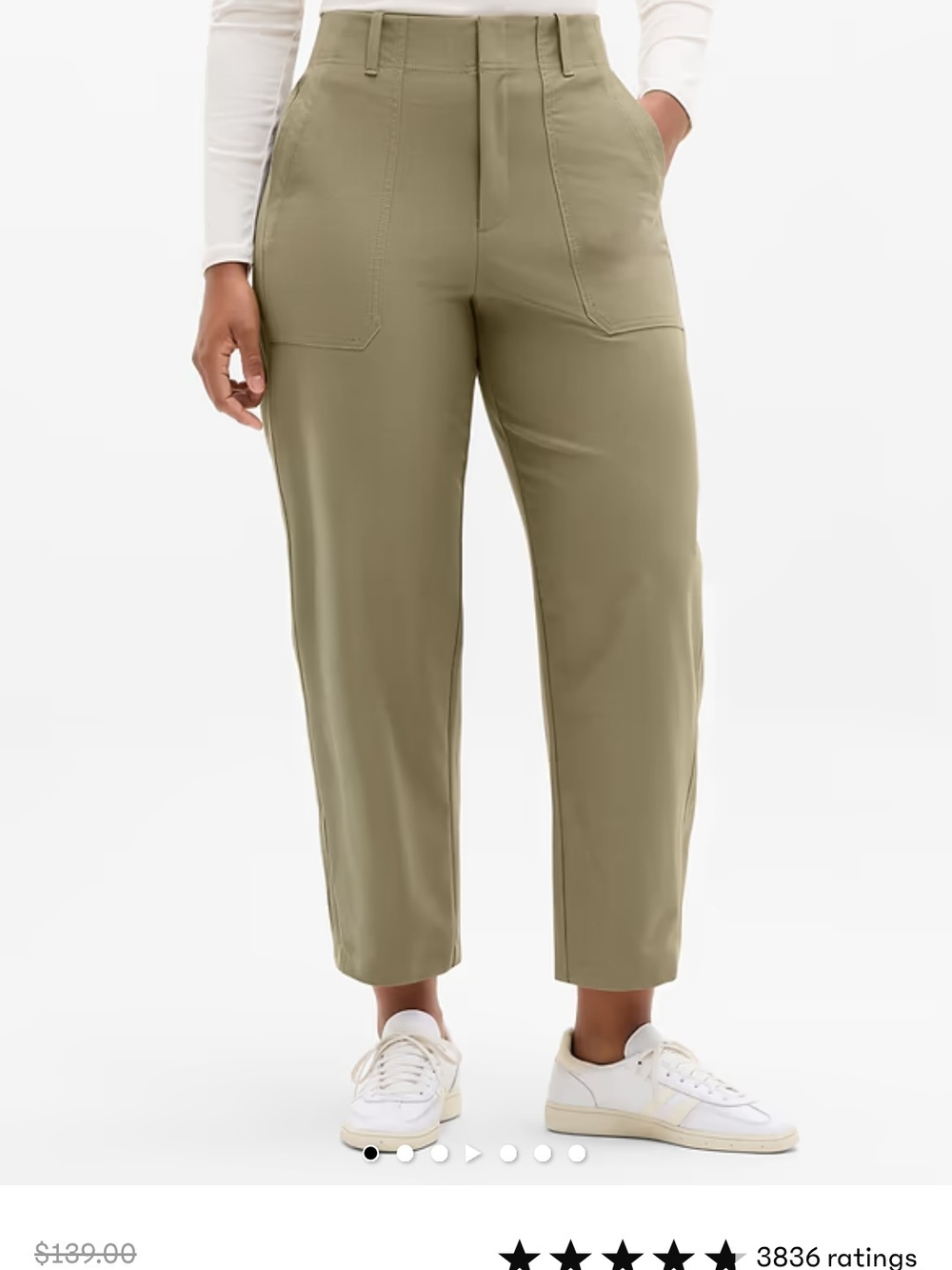 Athleta Skyline High Rise Barrel Leg Pants